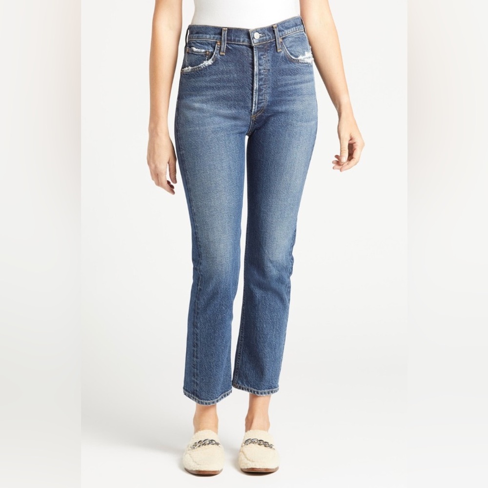 AGOLDE Riley Crop Jeans